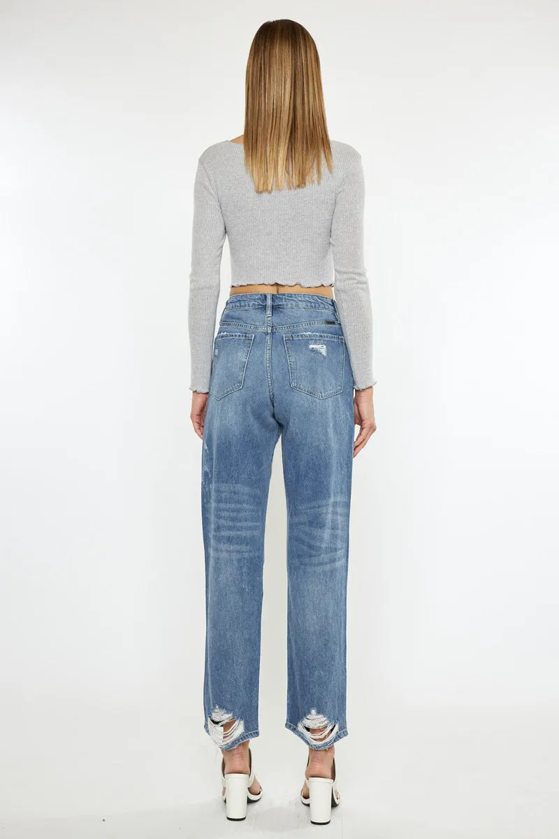 Wrene Ultra High Rise 90's Boyfriend Jeans