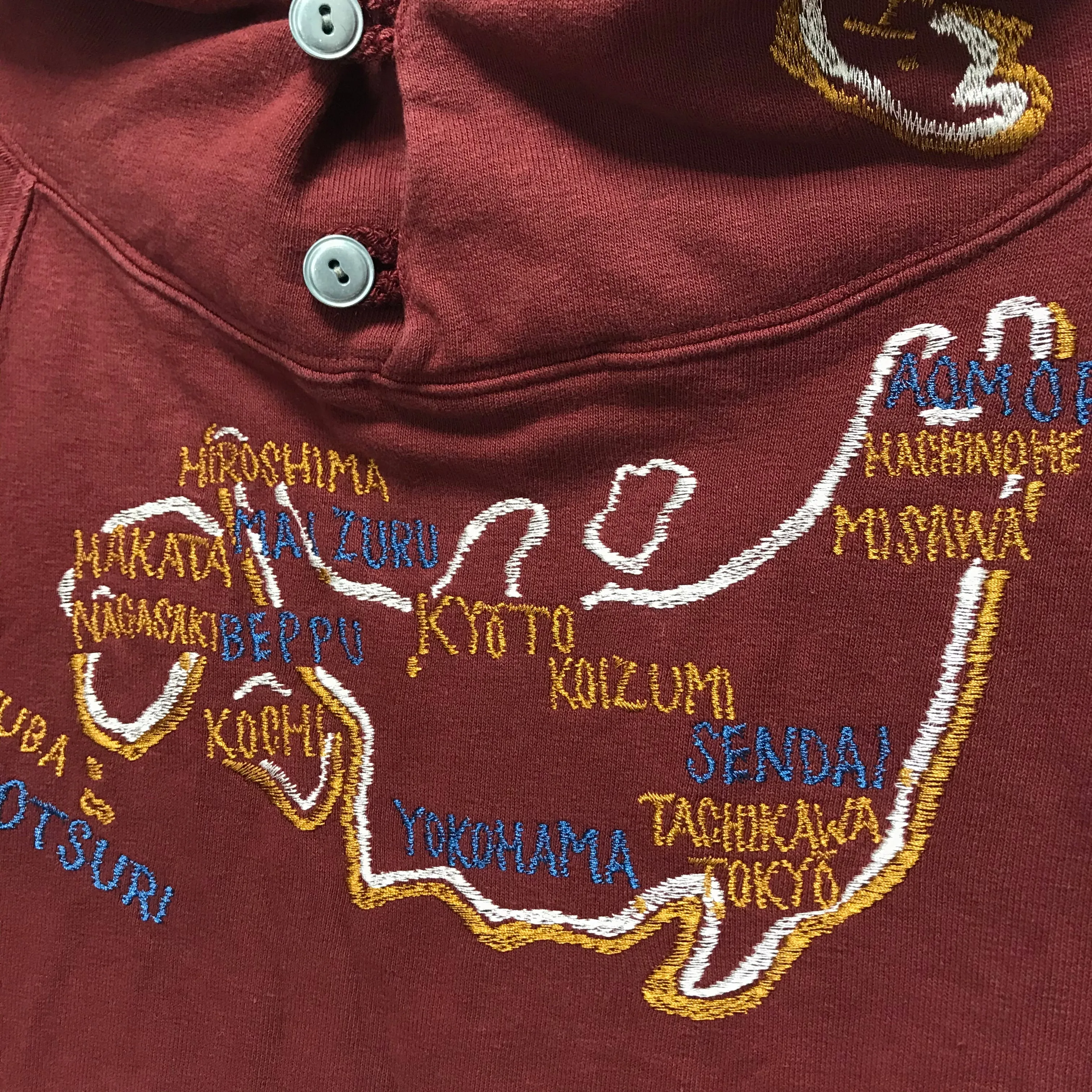 [XL] Kapital Sukajan Souvenir Japan Tour Pullover Hoodie