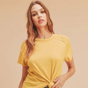 Yellow Junie Top