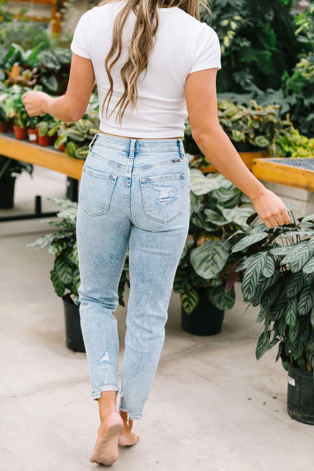 You Just Know Slim-straight Jeans by Kancan
