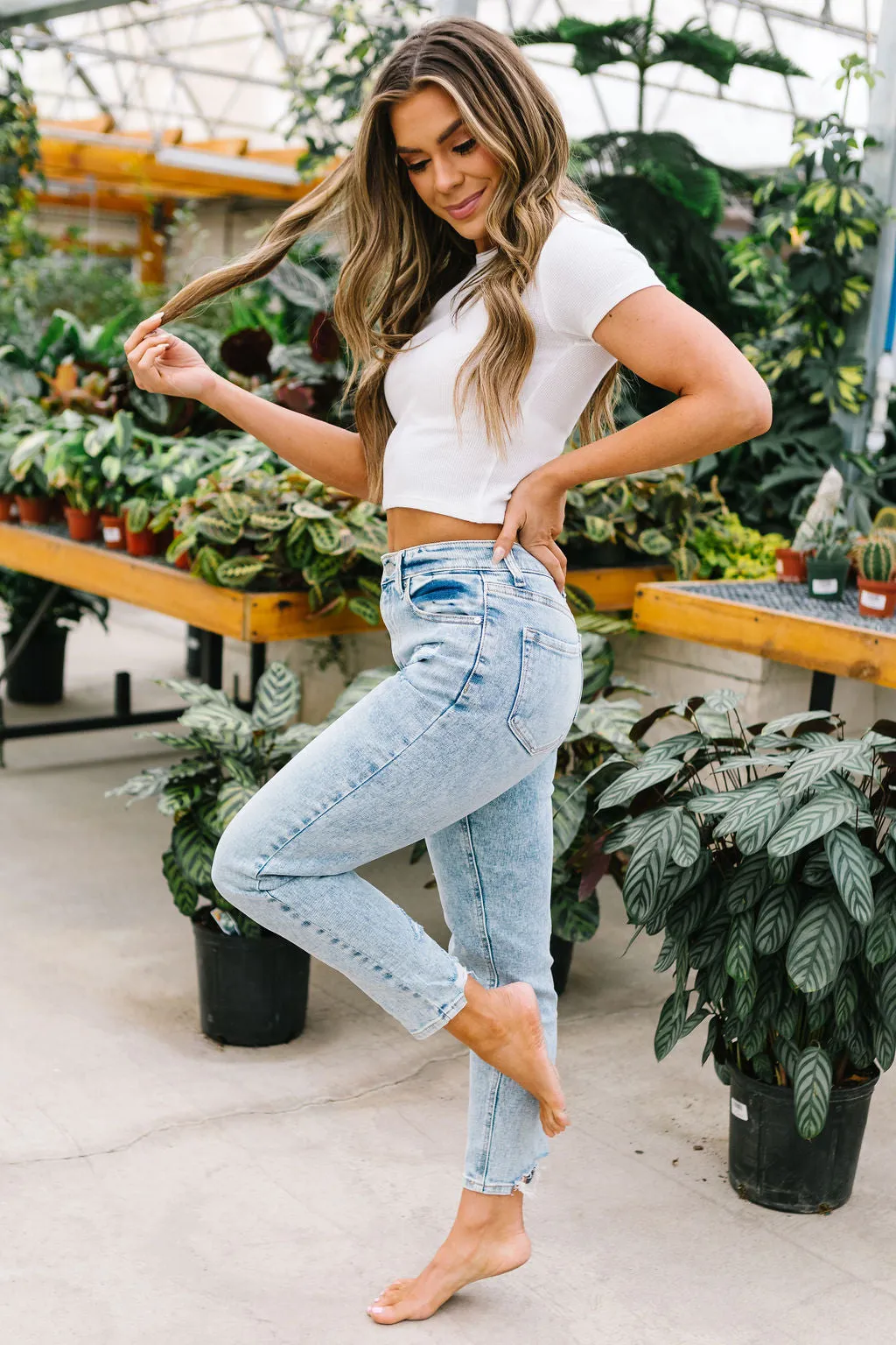 You Just Know Slim-straight Jeans by Kancan