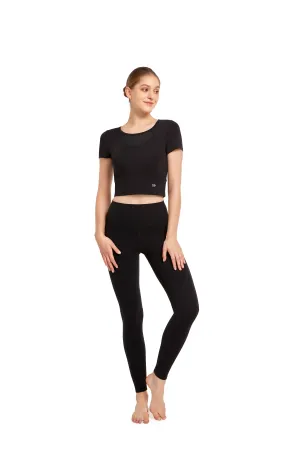YVETTE CROPPED T-SHIRT FLORA