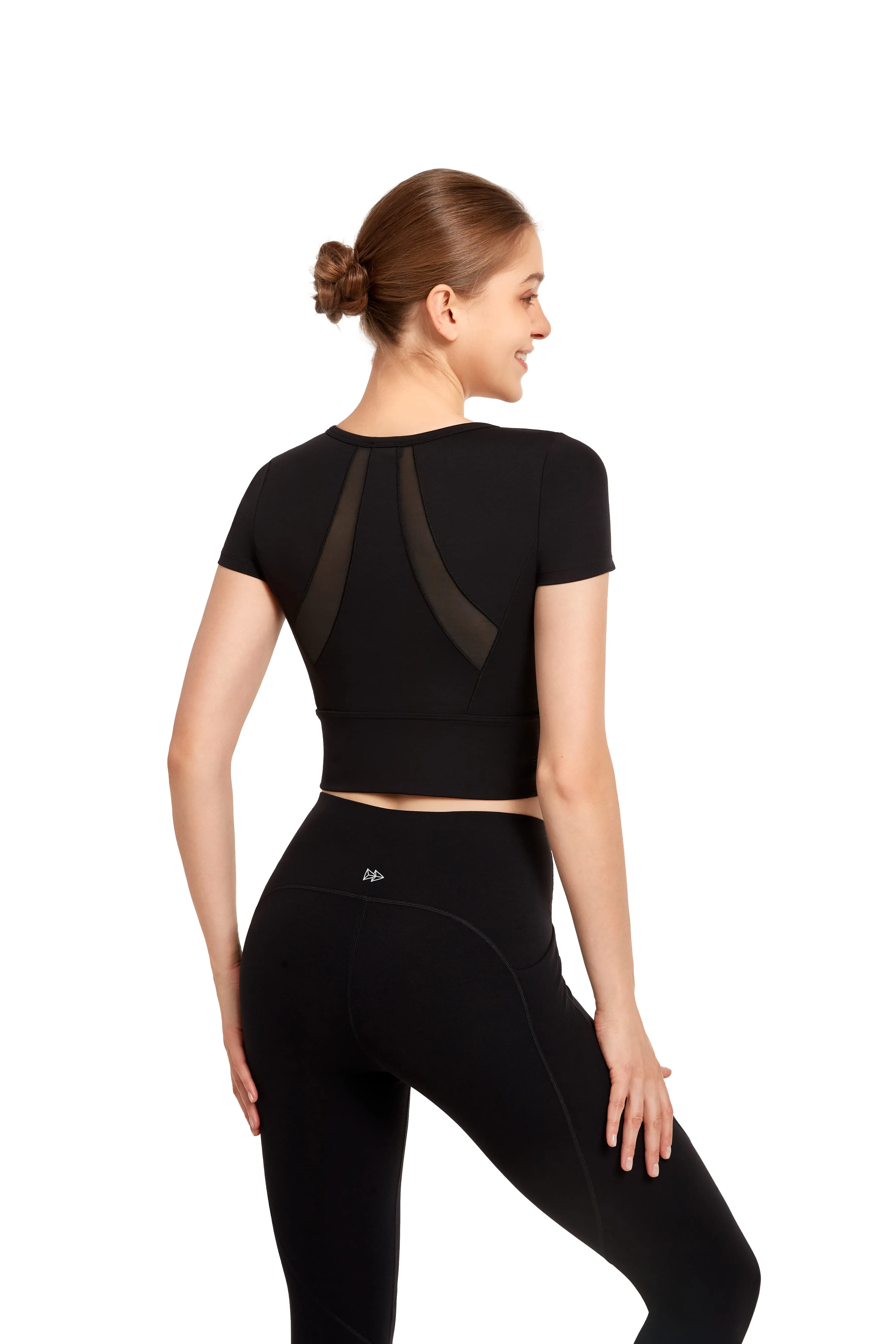 YVETTE CROPPED T-SHIRT FLORA