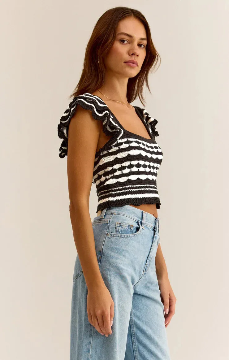 Z Supply Noella Crochet Top