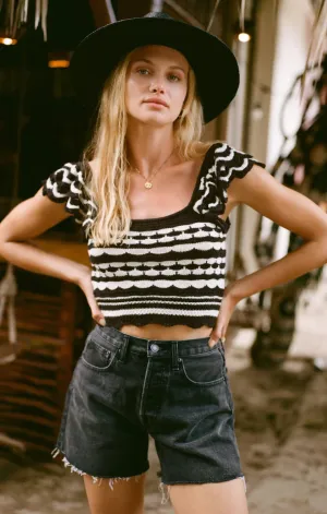 Z Supply Noella Crochet Top